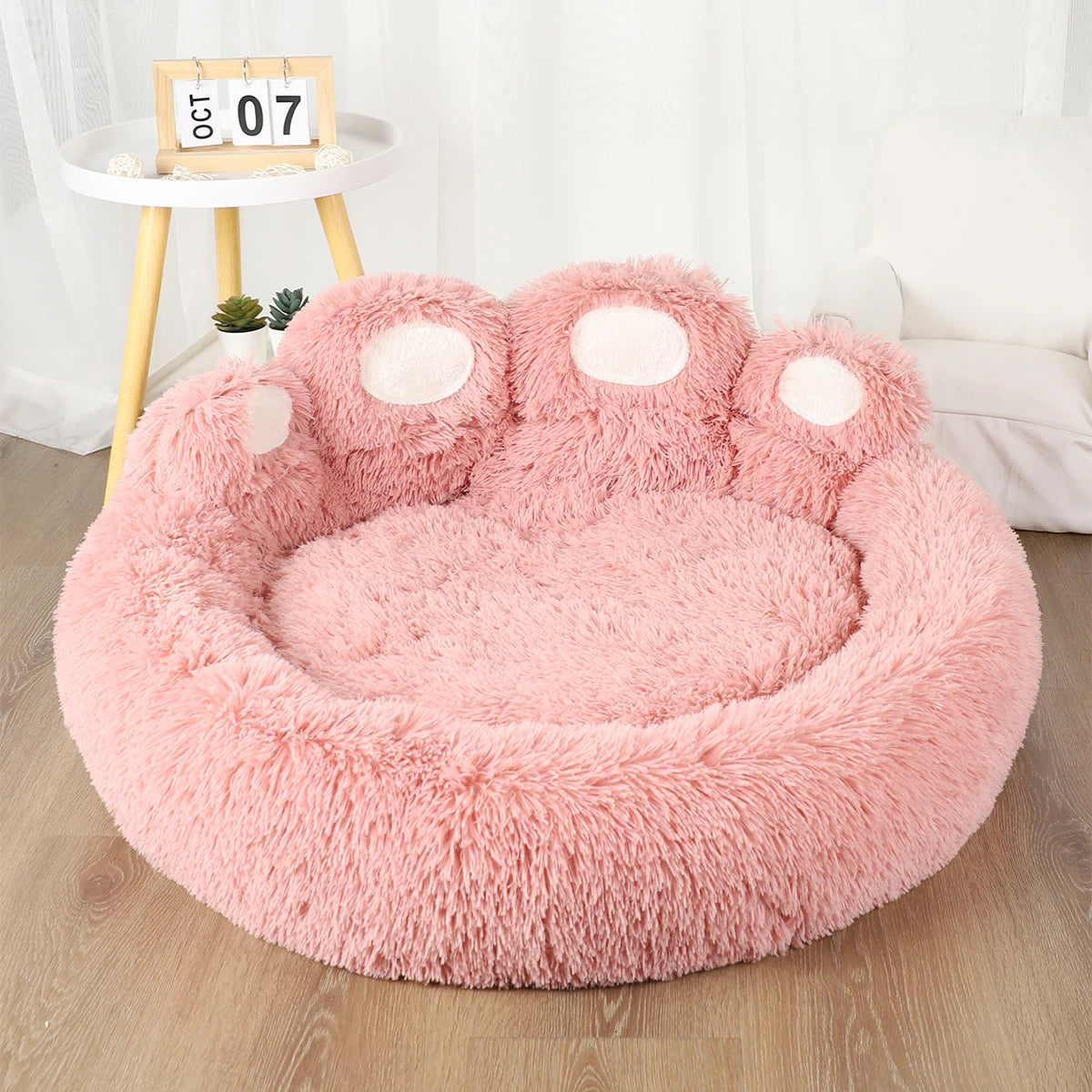 Pet Dog Sofa Beds for Small Dogs Winter Warm Accessories Large Dog Bed Mat Pets Kennel Plush Medium Basket Puppy Cats Supplies