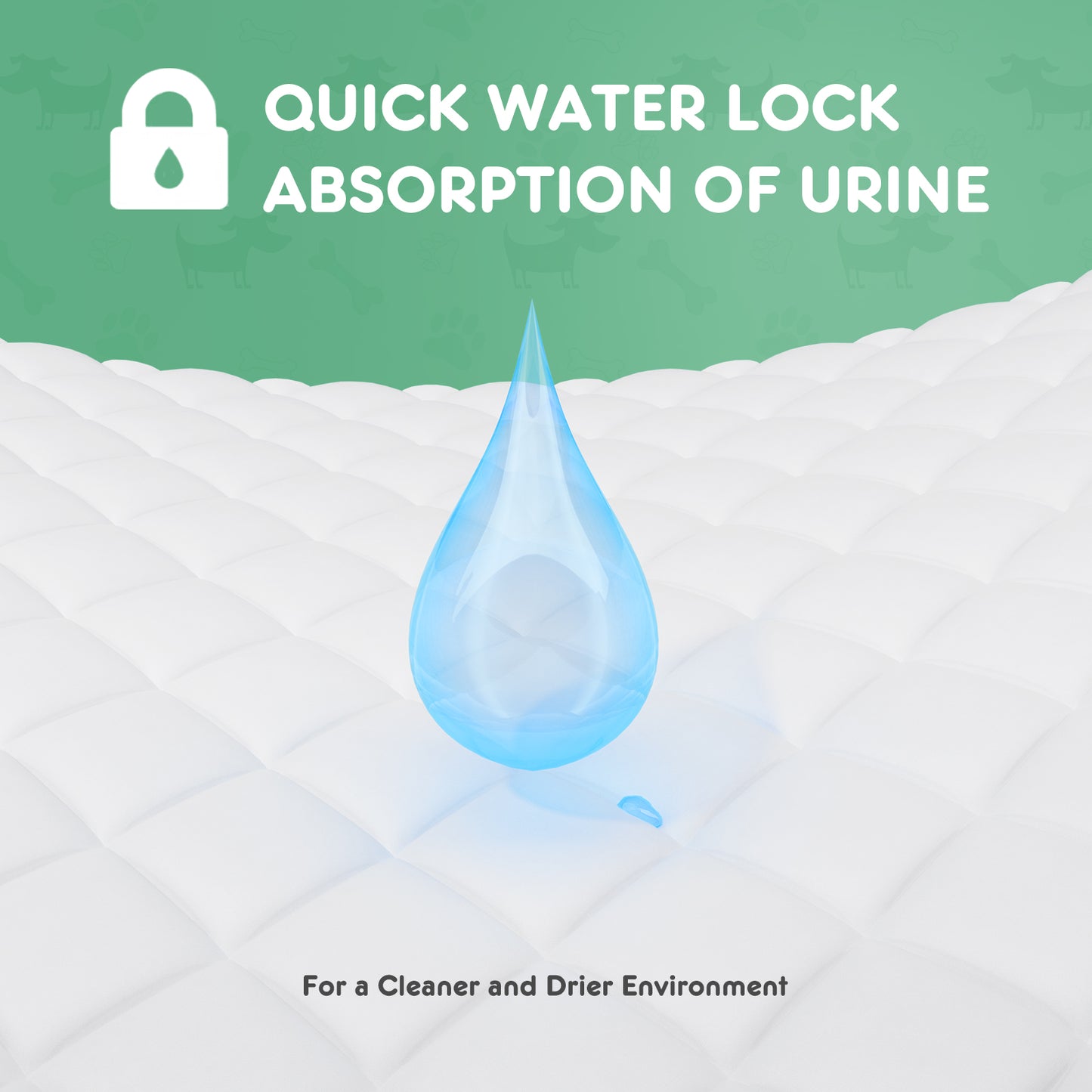 Ultimate Leak-Proof Puppy Pads: Quick-Drying, Absorbent Disposable Dog Pee Pads for Stress-Free Potty Training