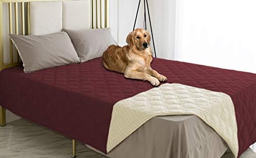 Premium Waterproof Dog Bed Cover and Pet Blanket with Anti-Slip Backing for Ultimate Furniture Protection