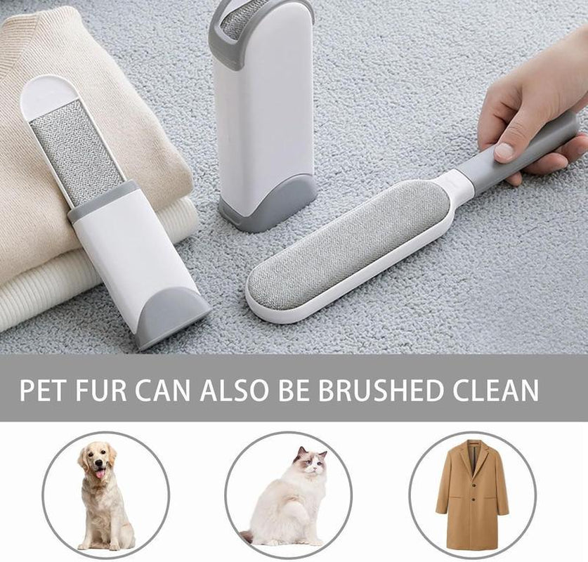 Effortlessly Banish Pet Hair with Our Multi-Functional Electrostatic Lint Brush - The Ultimate Reusable Tool for Furniture, Clothes, and Carpets!