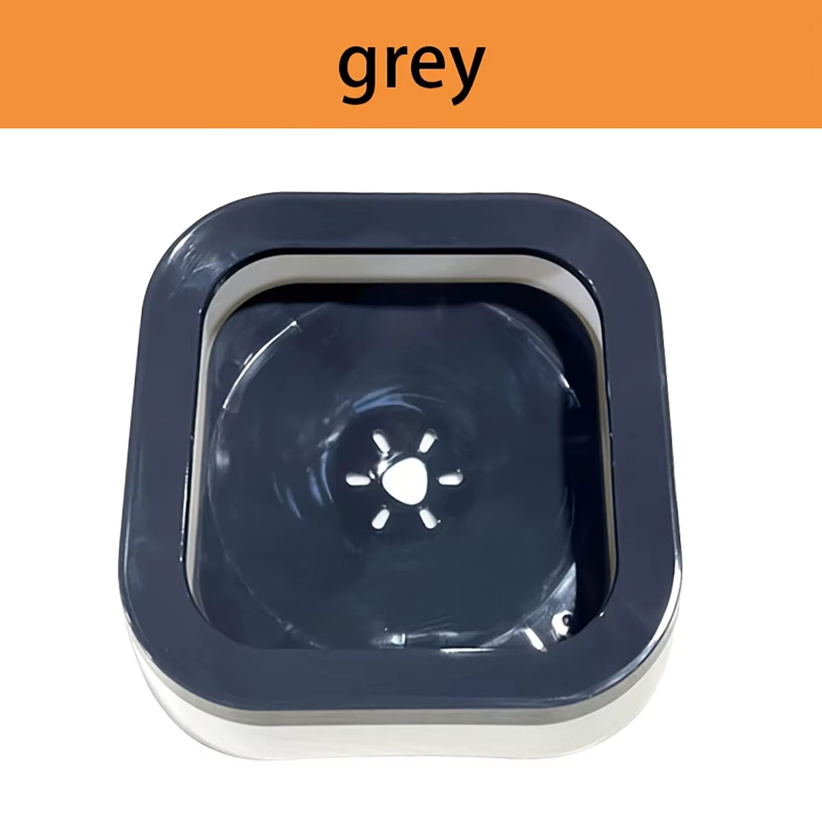 Revolutionary No-Spill Dog Floating Water Bowl - Slow Feeder & Non-Slip Design for Large Breeds