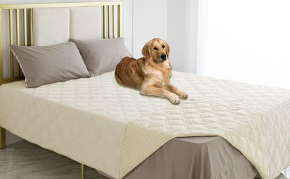 Premium Waterproof Dog Bed Cover and Pet Blanket with Anti-Slip Backing for Ultimate Furniture Protection