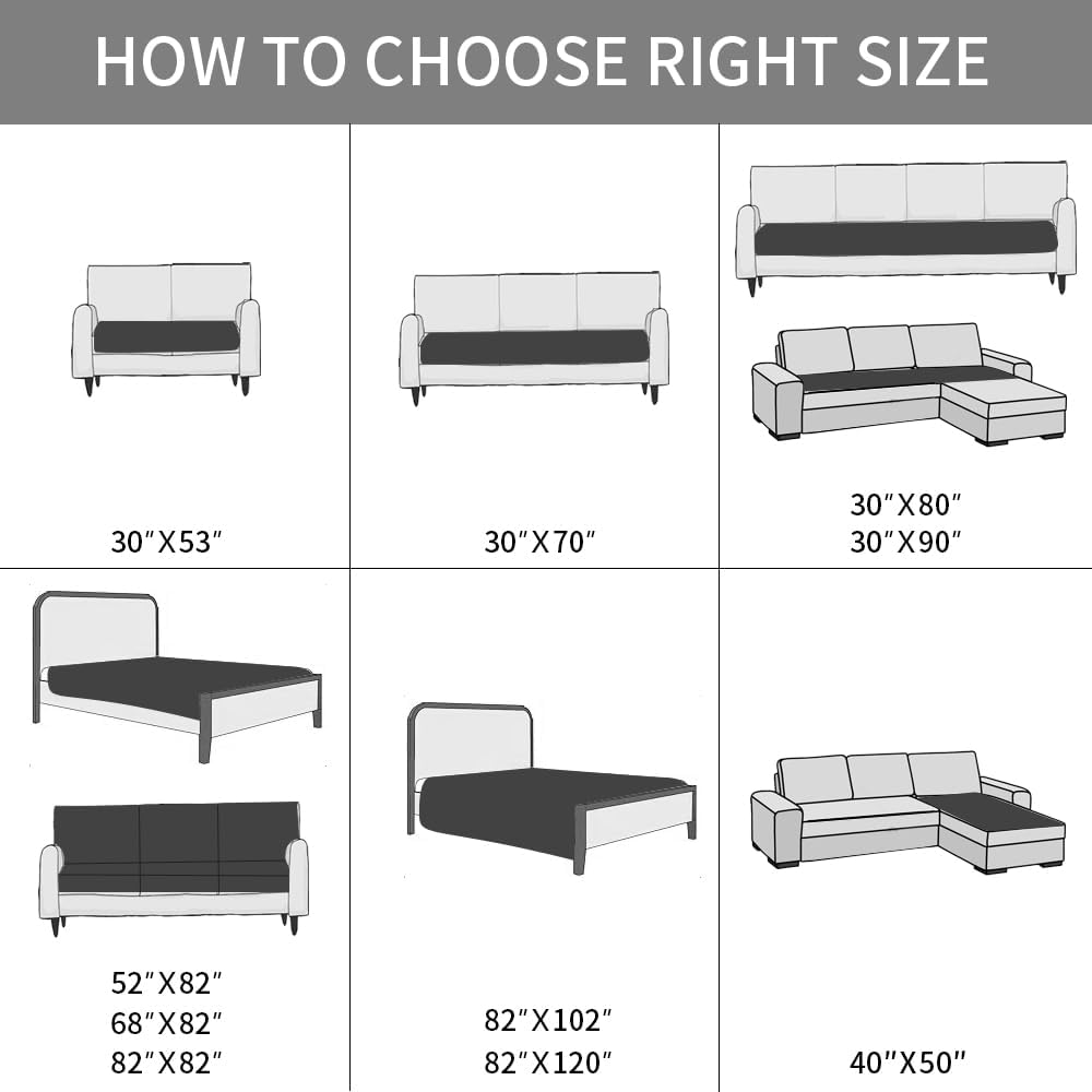 Premium Waterproof Dog Bed Cover and Pet Blanket with Anti-Slip Backing for Ultimate Furniture Protection