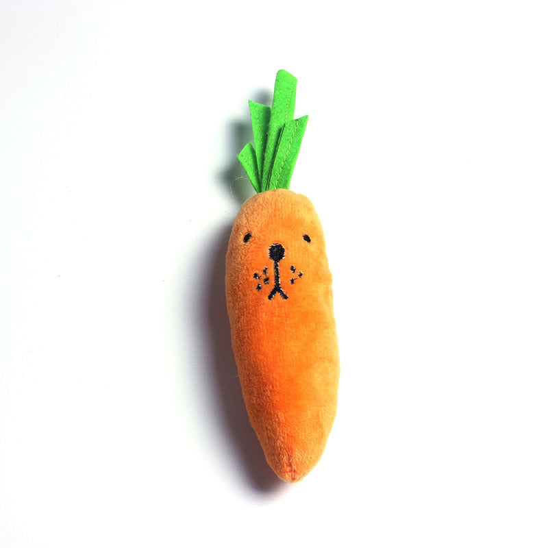 Delight Your Pets with Our Plush Chew Toy Carrot - Perfect for Dogs and Cats!