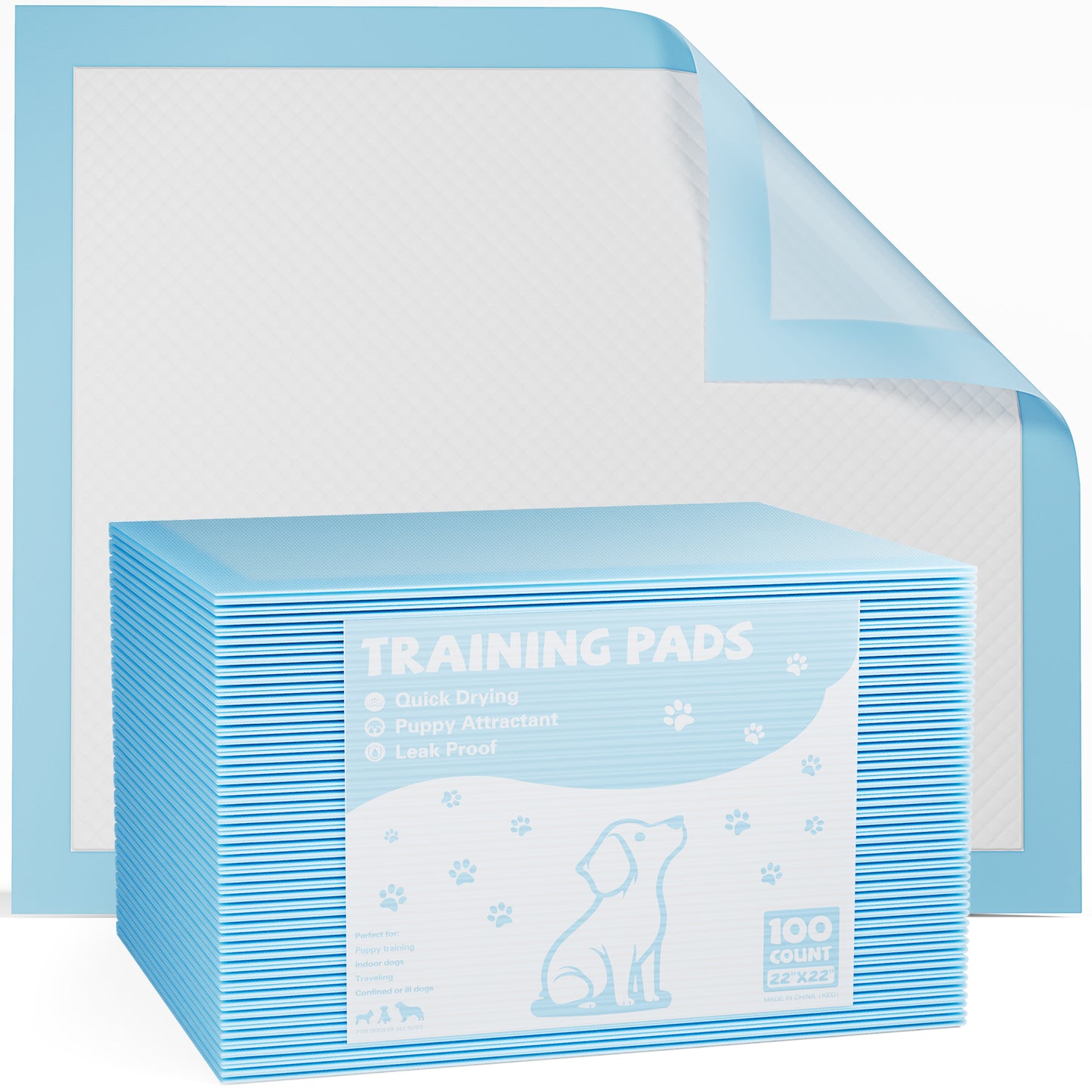Ultimate Leak-Proof Puppy Pads: Quick-Drying, Absorbent Disposable Dog Pee Pads for Stress-Free Potty Training