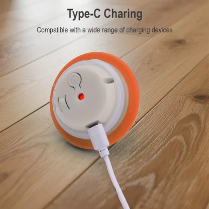 Engaging Interactive Rolling Ball Toy for Dogs and Cats – Rechargeable Smart Pet Playtime with Faux Tail!