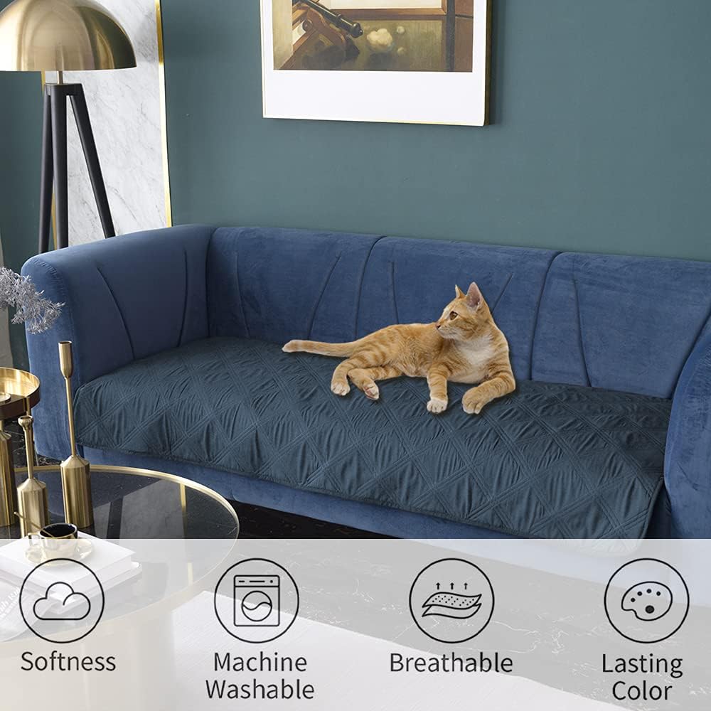 Premium Waterproof Dog Bed Cover and Pet Blanket with Anti-Slip Backing for Ultimate Furniture Protection