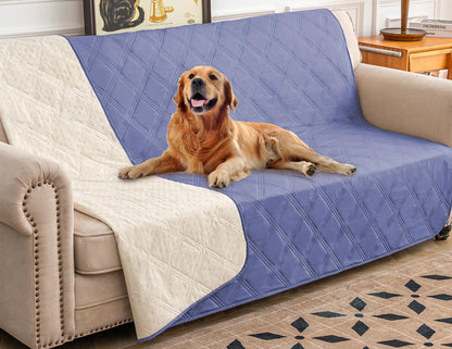 Premium Waterproof Dog Bed Cover and Pet Blanket with Anti-Slip Backing for Ultimate Furniture Protection