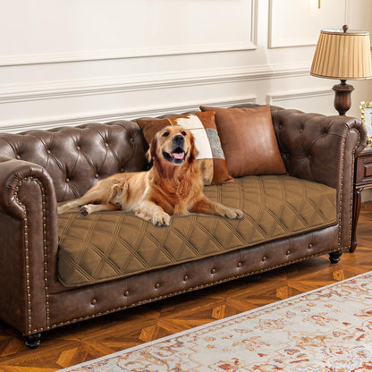 Premium Waterproof Dog Bed Cover and Pet Blanket with Anti-Slip Backing for Ultimate Furniture Protection