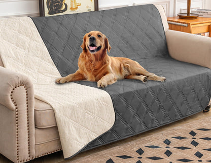 Premium Waterproof Dog Bed Cover and Pet Blanket with Anti-Slip Backing for Ultimate Furniture Protection