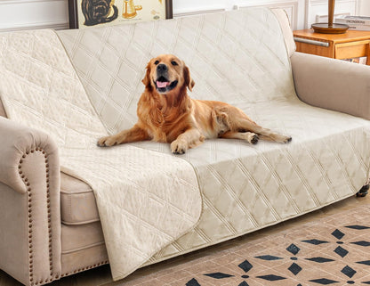Premium Waterproof Dog Bed Cover and Pet Blanket with Anti-Slip Backing for Ultimate Furniture Protection