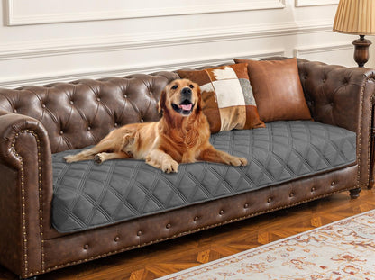Premium Waterproof Dog Bed Cover and Pet Blanket with Anti-Slip Backing for Ultimate Furniture Protection