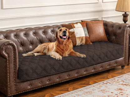 Premium Waterproof Dog Bed Cover and Pet Blanket with Anti-Slip Backing for Ultimate Furniture Protection