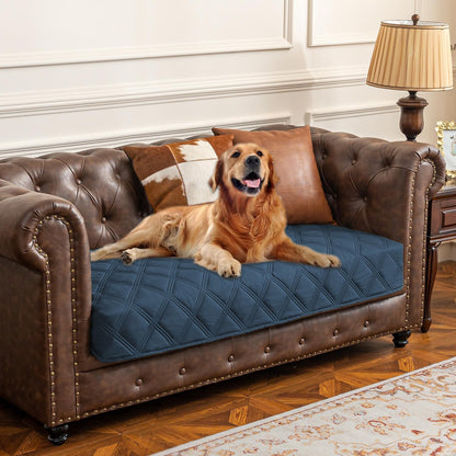 Premium Waterproof Dog Bed Cover and Pet Blanket with Anti-Slip Backing for Ultimate Furniture Protection