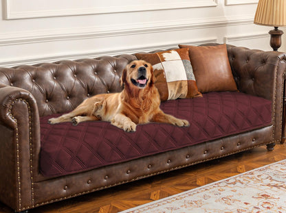 Premium Waterproof Dog Bed Cover and Pet Blanket with Anti-Slip Backing for Ultimate Furniture Protection
