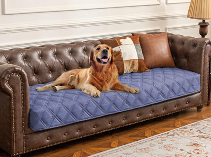 Premium Waterproof Dog Bed Cover and Pet Blanket with Anti-Slip Backing for Ultimate Furniture Protection
