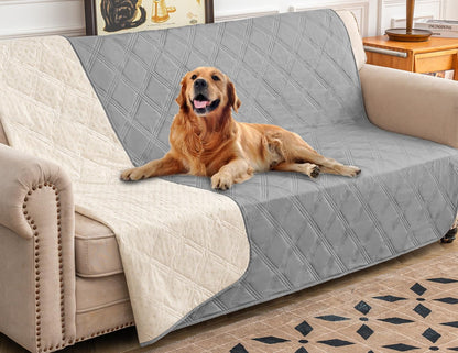 Premium Waterproof Dog Bed Cover and Pet Blanket with Anti-Slip Backing for Ultimate Furniture Protection