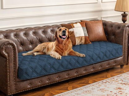 Premium Waterproof Dog Bed Cover and Pet Blanket with Anti-Slip Backing for Ultimate Furniture Protection