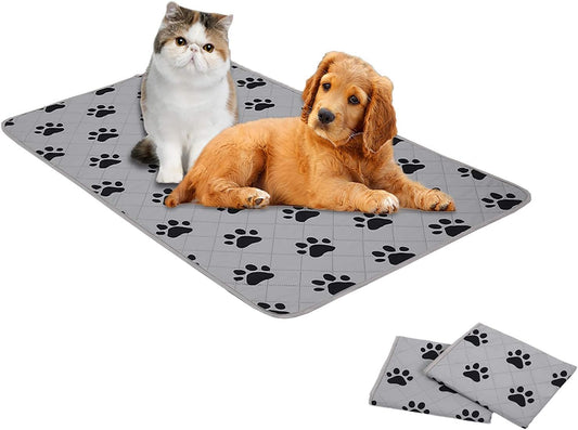 Ultimate Comfort for Your Pup: Washable Non-Slip Waterproof Dog Crate Pads - 2 Pack, 18"x24"