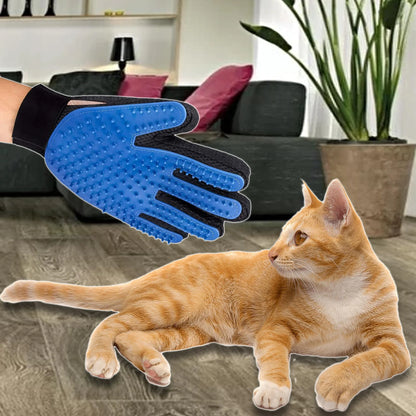 Transform Your Pet's Grooming Routine with Our Premium Deshedding Gloves – Perfect for Dogs, Cats, and Horses!