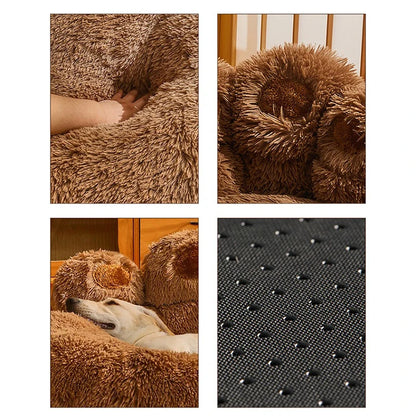 Pet Dog Sofa Beds for Small Dogs Winter Warm Accessories Large Dog Bed Mat Pets Kennel Plush Medium Basket Puppy Cats Supplies