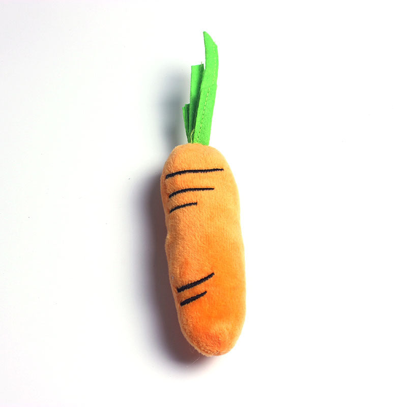 Delight Your Pets with Our Plush Chew Toy Carrot - Perfect for Dogs and Cats!