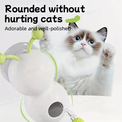 Exciting Caterpillar Interactive Toy for Cats – Electric Self-Entertainment & Boredom Relief with Suction Cup Fun!